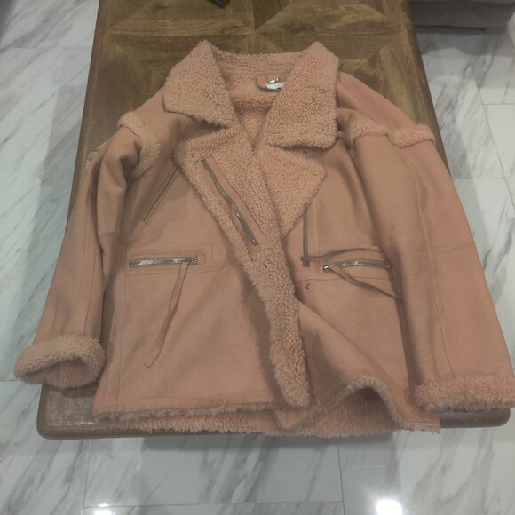 Zimmermann shearling oversized jacket size M/L New $6998